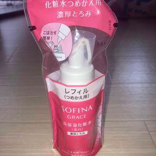 ソフィーナ(SOFINA)のソフィーナグレイス 高保湿化粧水(美白) 濃厚とろみ つめかえ(130ml)(化粧水/ローション)