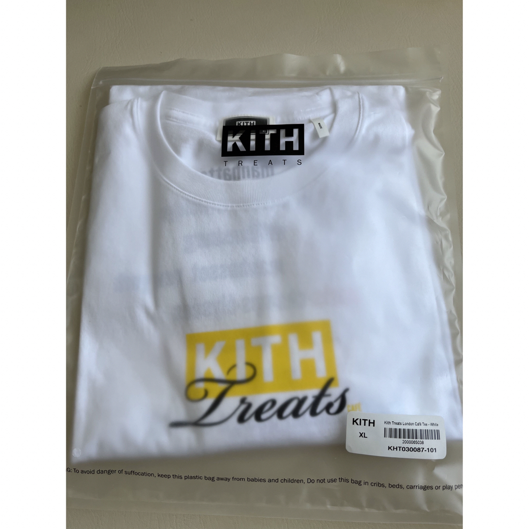 Tシャツ/カットソー(半袖/袖なし)Kith Treats London Cafe Tee boxlogo