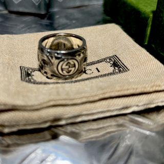 Gucci - GUCCI グッチ ガーデンリング キャットヘッド 石付きの通販 by