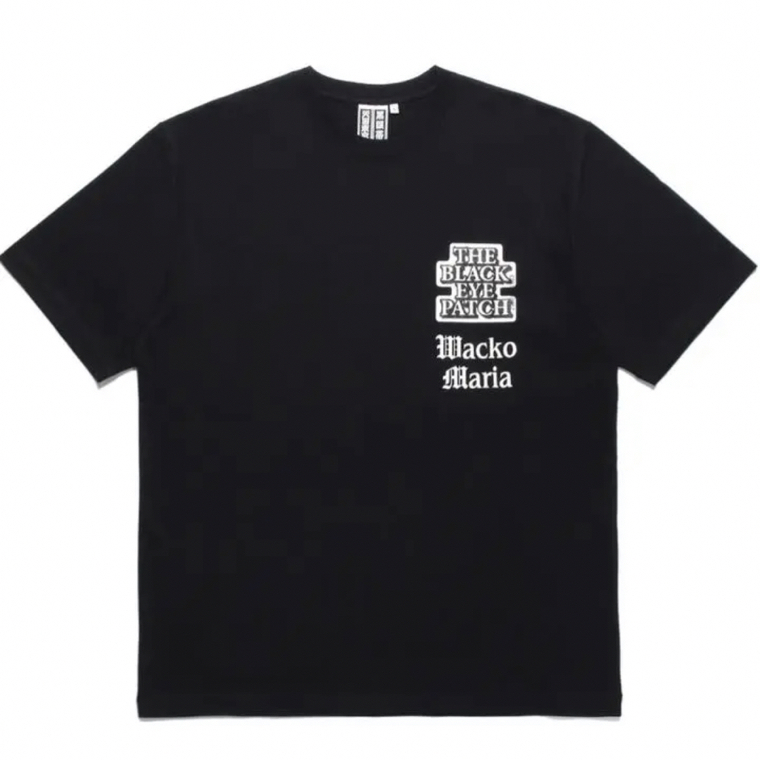 BLACK EYE PATCH WACKOMARIA T-SHIRT M黒Tシャツ/カットソー(半袖/袖なし)