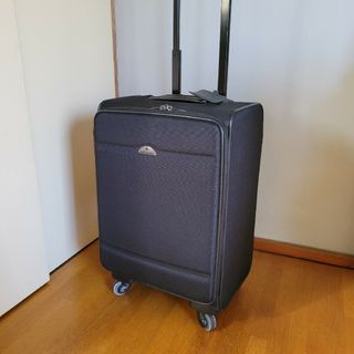 サムソナイト(Samsonite)のエース製【Samsonite】機内持ち込みサイズ　4輪　ソフトキャリー　黒(トラベルバッグ/スーツケース)