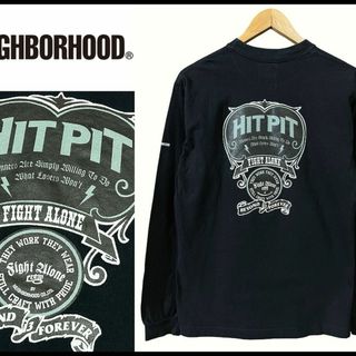 ネイバーフッド(NEIGHBORHOOD)のG① ネイバーフッド FIGHT ALONE HIT PIT 長袖 Tシャツ M(Tシャツ/カットソー(七分/長袖))