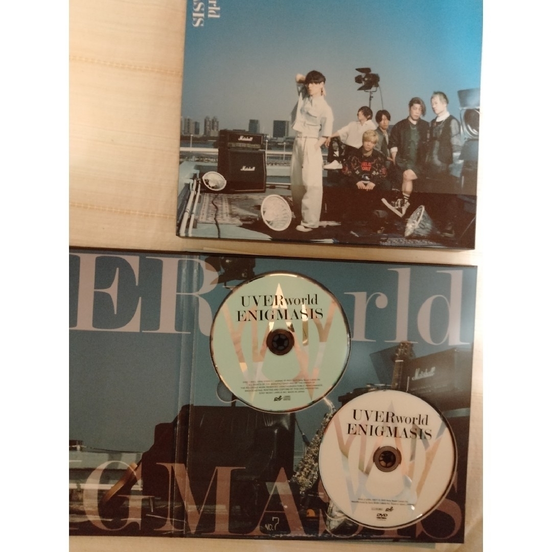 UVERworld ENIGMASIS 初回生産限定盤A エンタメ/ホビーのCD(ポップス/ロック(邦楽))の商品写真