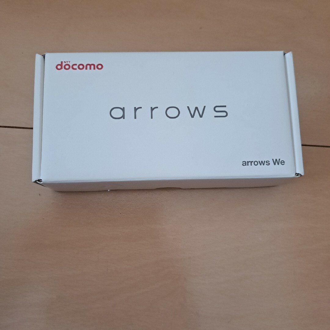 DOCOMOスマートフォン arrows we スマホ/家電/カメラのスマートフォン/携帯電話(スマートフォン本体)の商品写真