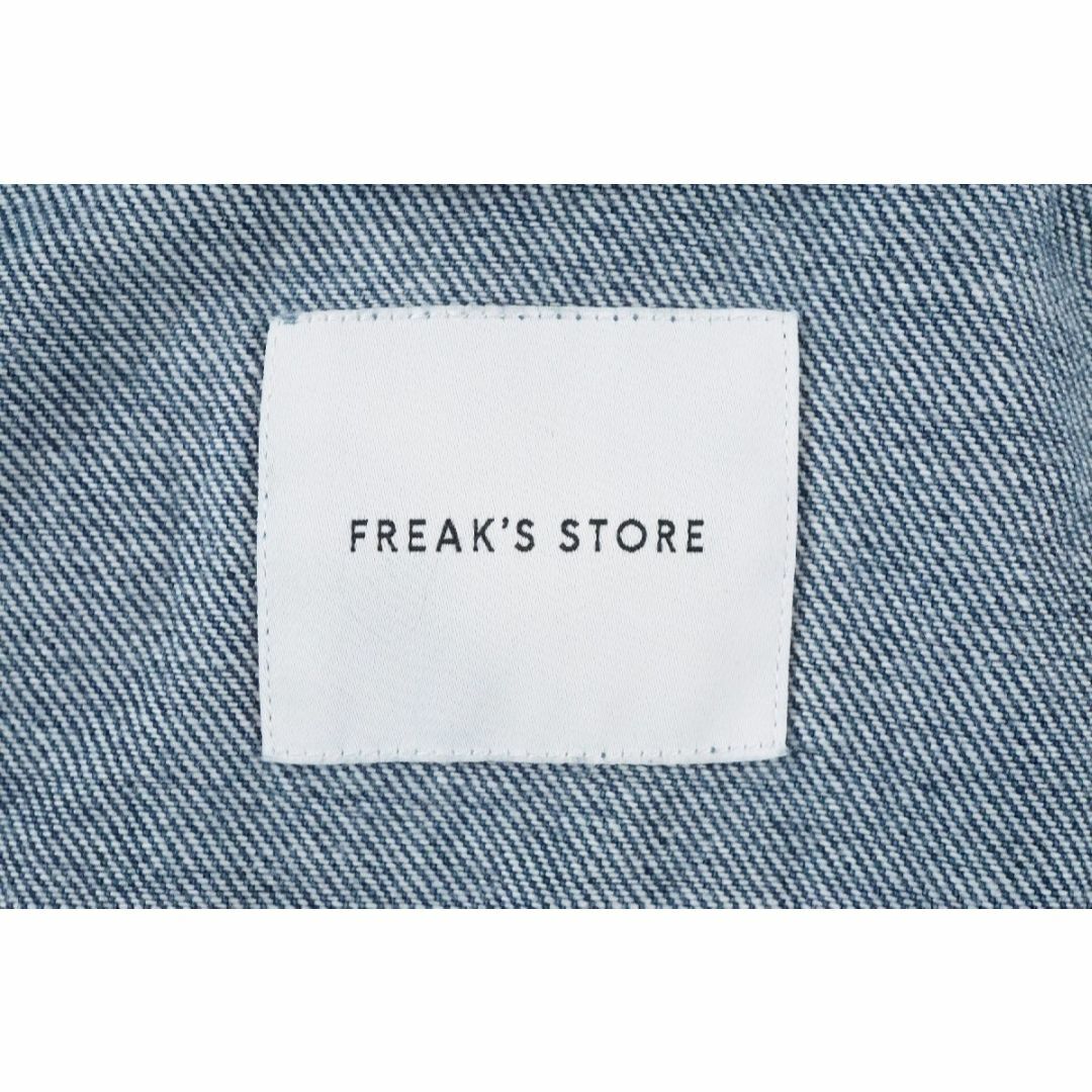 FREAK'S STORE(フリークスストア)のフリークスストア  デニム スイングトップ ジップアップ ブルゾン サイズM メンズのジャケット/アウター(Gジャン/デニムジャケット)の商品写真