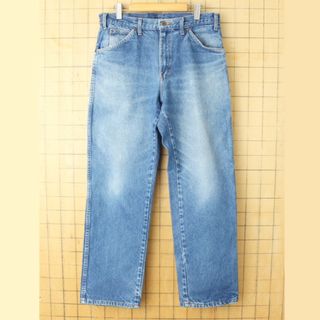 ディッキーズ(Dickies)のUSA Dickiesディッキーズ デニムワークパンツ ブルー W32 ss83(デニム/ジーンズ)