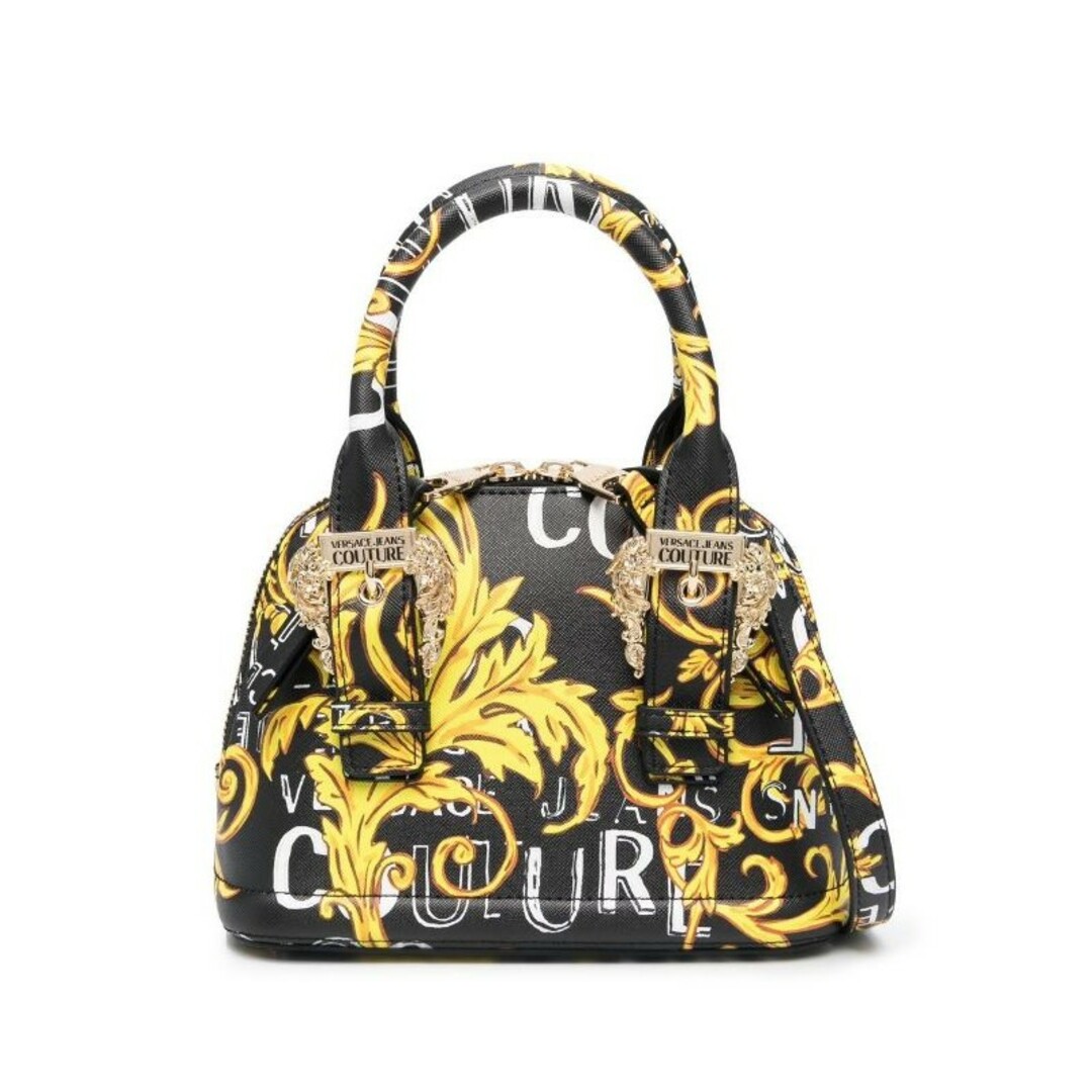 VERSACE JEANS COUTURE ハンドバッグ ブラック