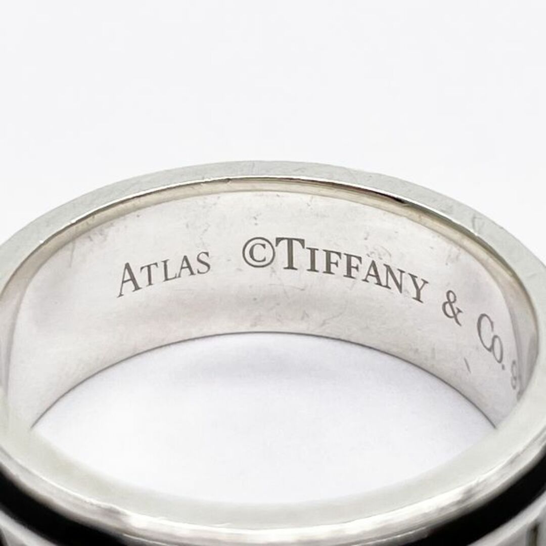 Tiffany & Co.(ティファニー)のTIFFANY&Co. アトラス リング・指輪 SV925×チタン メンズのアクセサリー(リング(指輪))の商品写真