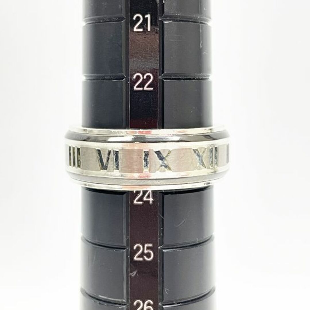 Tiffany & Co.(ティファニー)のTIFFANY&Co. アトラス リング・指輪 SV925×チタン メンズのアクセサリー(リング(指輪))の商品写真