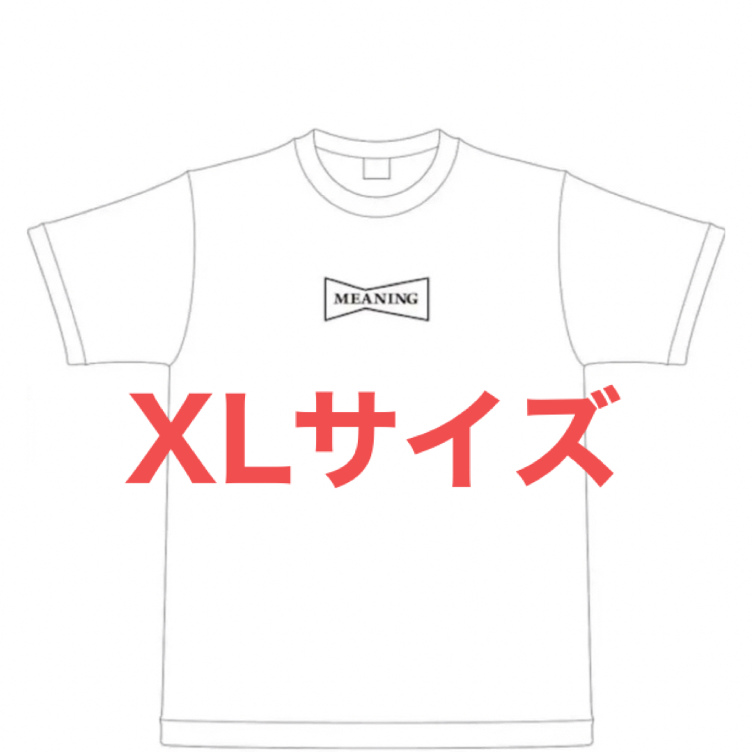 MEANING × WY Tee　XLサイズ White