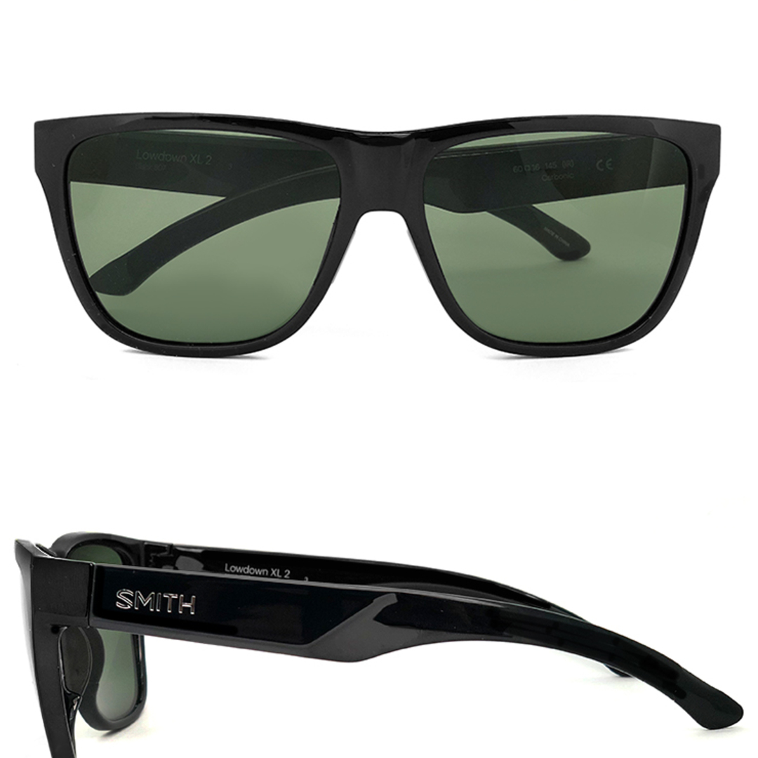 SMITH(スミス)の【新品】 SMITH スミス 偏光サングラス 大きめ サイズ Lowdown XL2 807 Black polarized Gray Green 大きい XLサイズ 横幅 大きい 偏光 サングラス メンズ 男性用 メンズのファッション小物(サングラス/メガネ)の商品写真