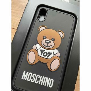 モスキーノ(MOSCHINO)のモスキーノ　iPhone XS MAX ケース　新品(iPhoneケース)