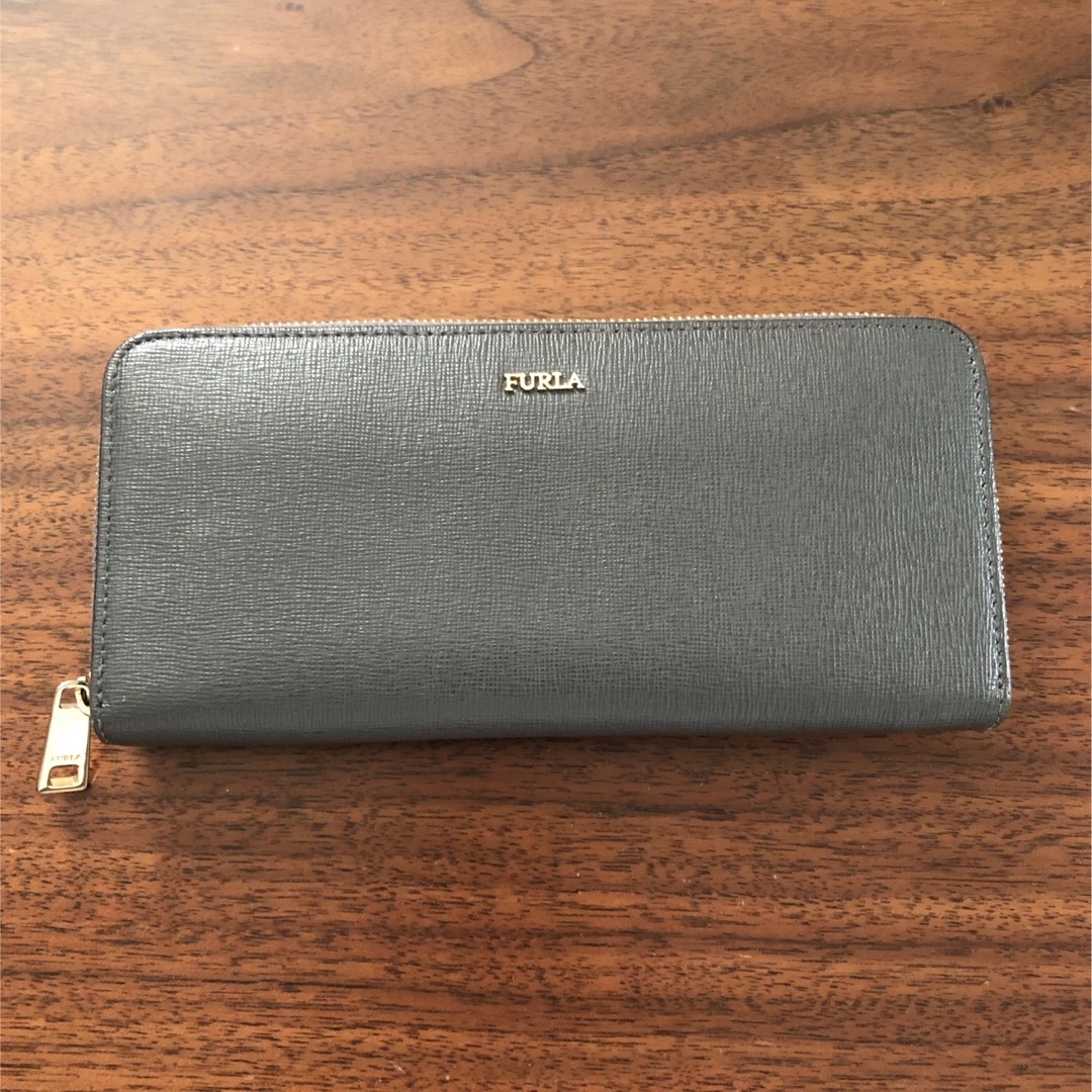 FURLA グレー長財布 - 財布