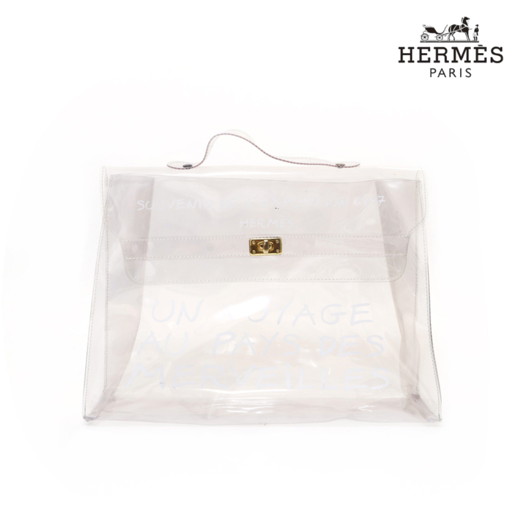 エルメス HERMES ハンド・トートバッグ ビニールケリー 匿名配送 ...