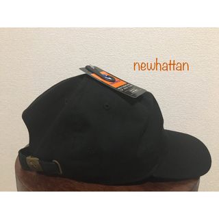 ニューハッタン(newhattan)の【新品】NEWHATTAN キャップ　ブラック(キャップ)