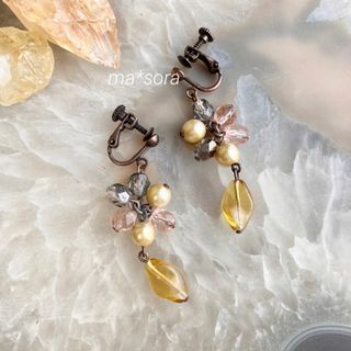 サンタモニカ(Santa Monica)のvintage beads earring(イヤリング)