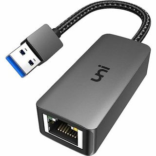 USB - イーサネットアダプター、uni ドライバー無料 USB 3.0 (PC周辺機器)