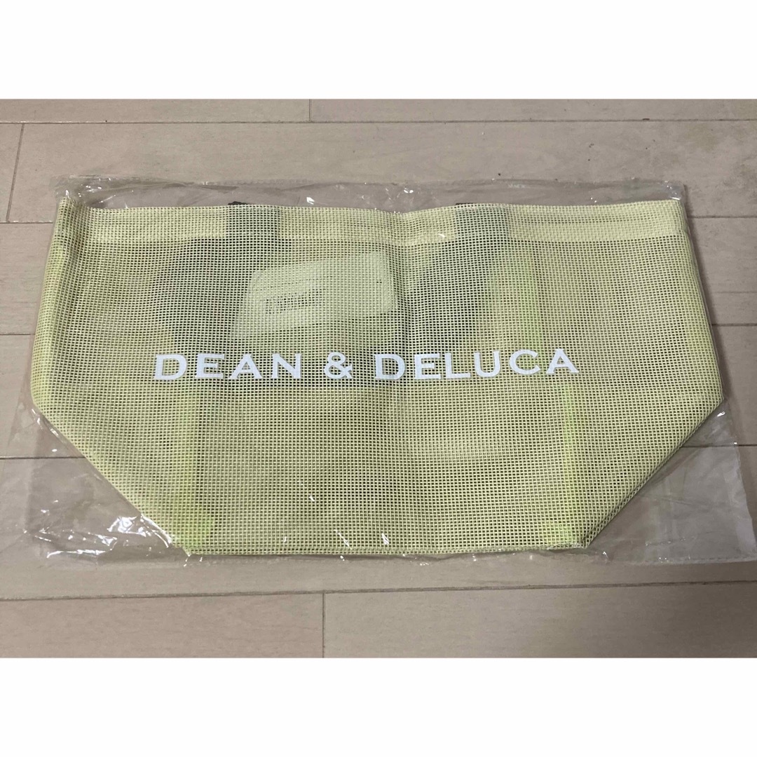 DEAN & DELUCA(ディーンアンドデルーカ)のDEAN&DELUCAメッシュ トートバッグ　S  ディーン&デルーカ　イエロー レディースのバッグ(トートバッグ)の商品写真