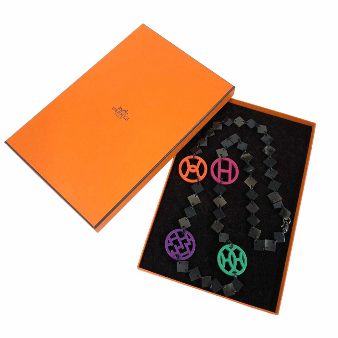 エルメス HERMES アヴァ バッファローホーンネックレス ネックレ | www