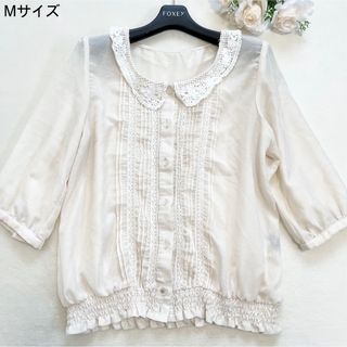丸襟ブラウスの通販 400点以上(レディース) | お得な新品・中古・未