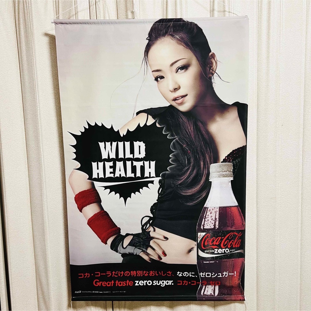 非売品安室奈美恵 コカ・コーラゼロ タペストリー