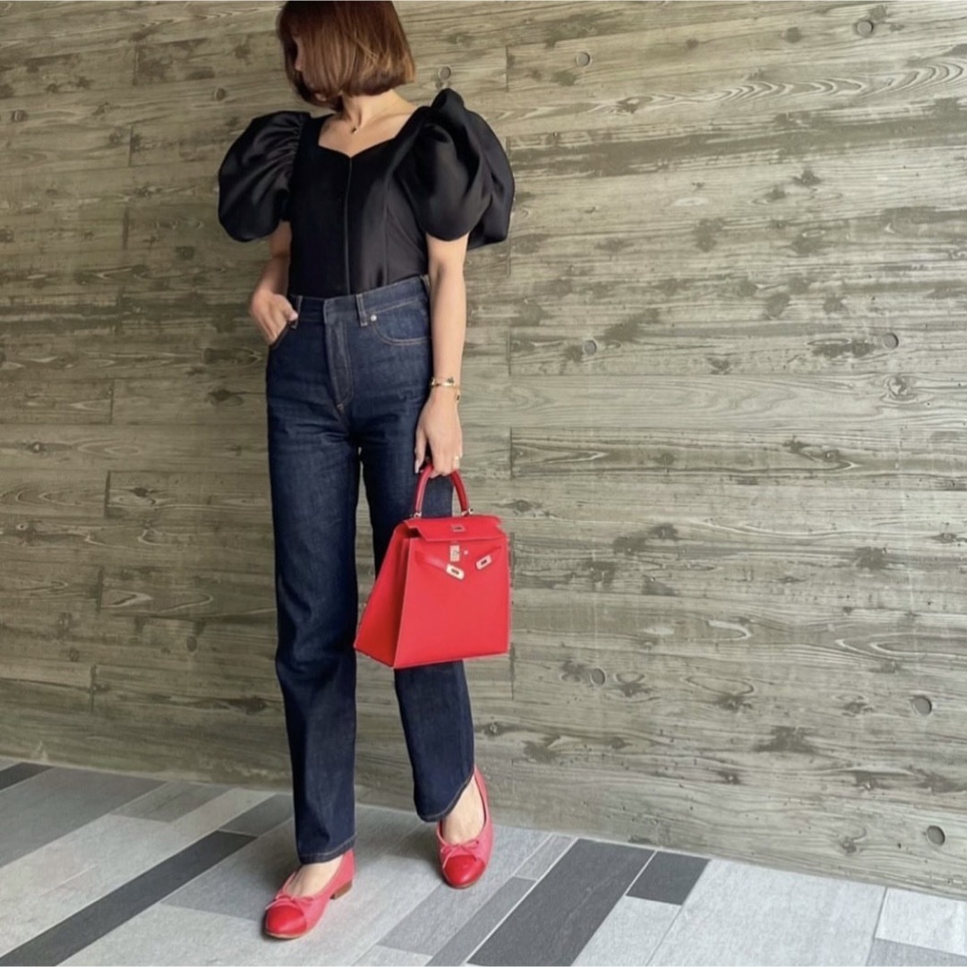 Drawer - 極美品 cygne シーニュ バルーンギャザーブラウス Sarah