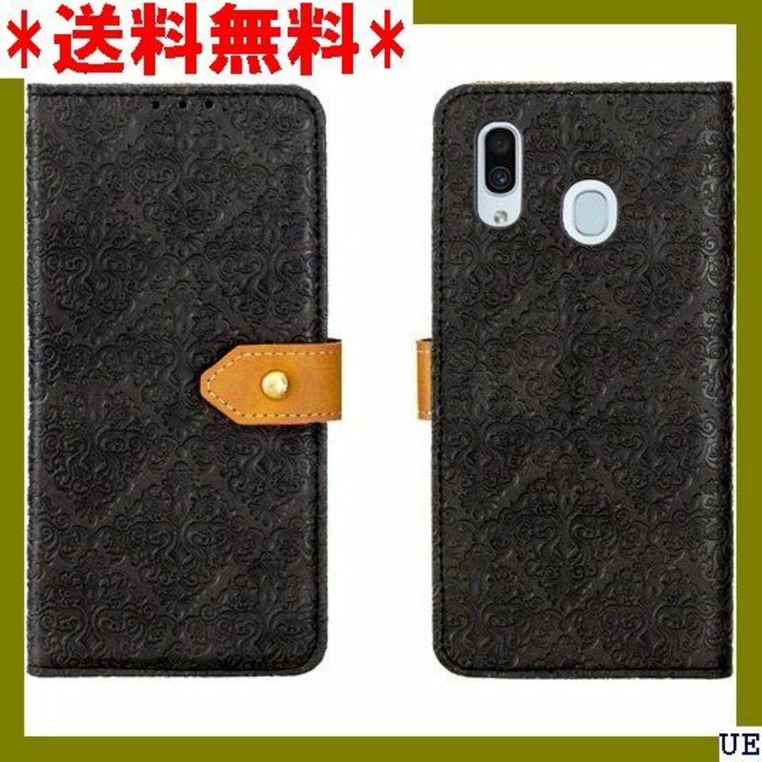 ２ Judaz Lace Series v2.0 手帳ケ 洋風柄 黒 827 スマホ/家電/カメラのスマホアクセサリー(モバイルケース/カバー)の商品写真