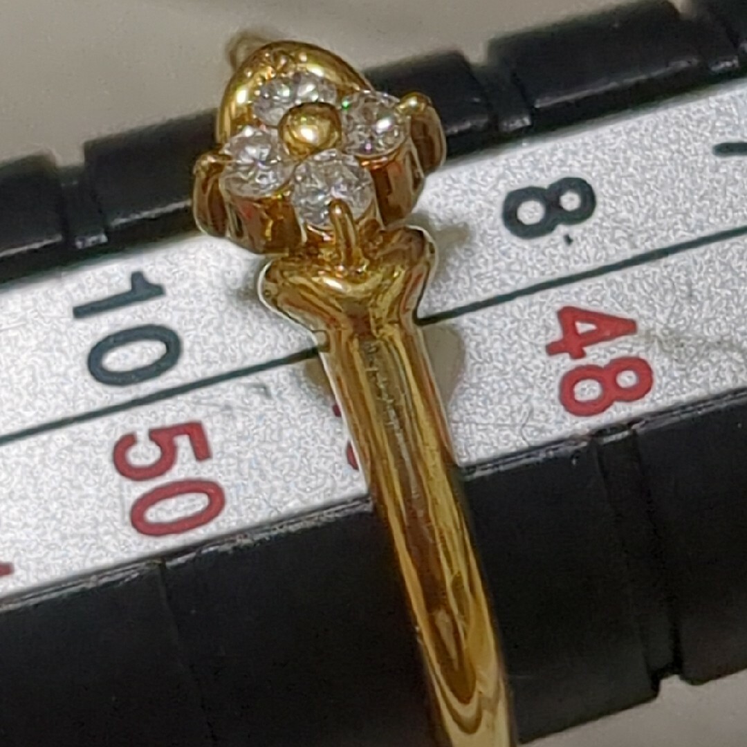 ヴァンドーム青山 K18ダイヤ リング 9号