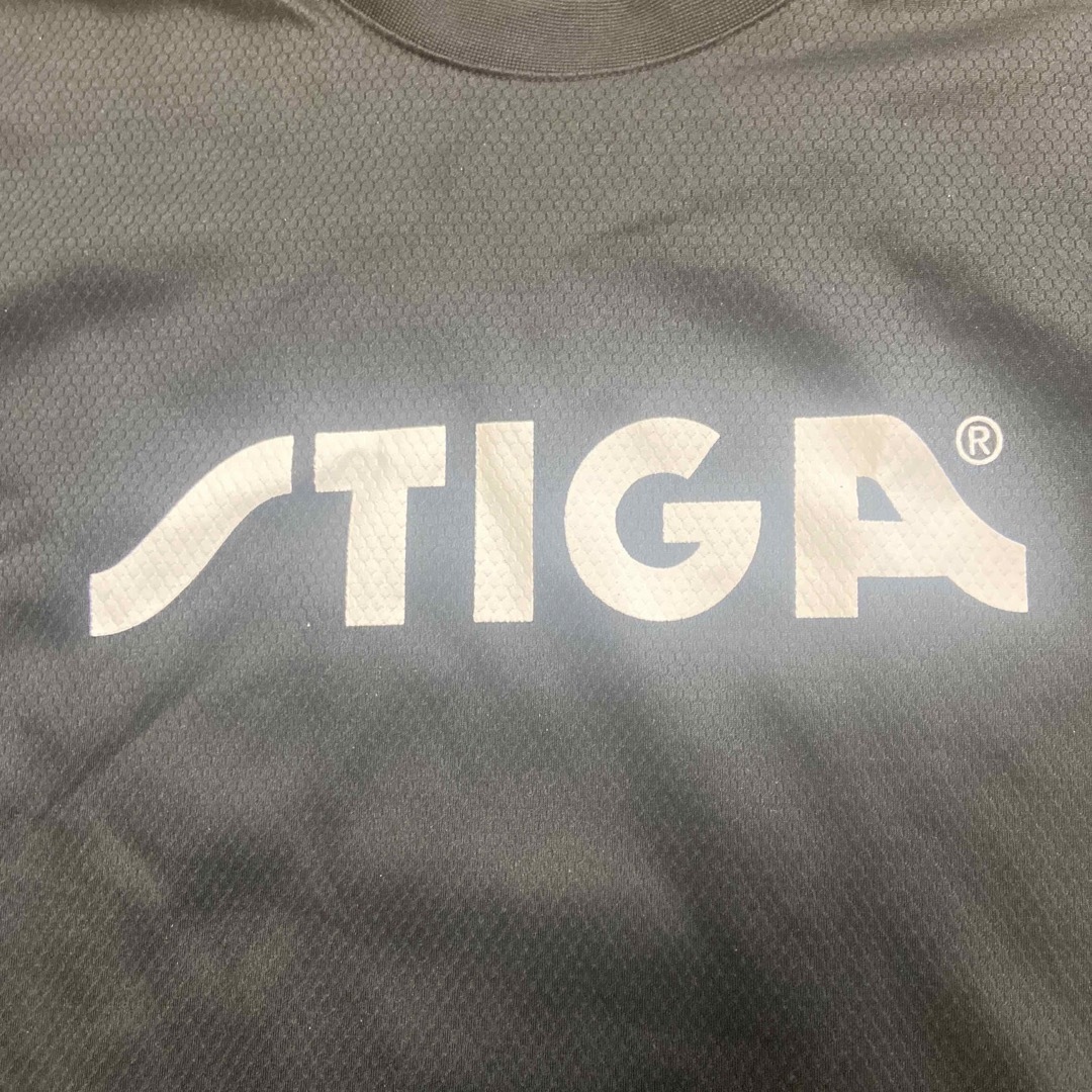 STIGA 練習Tシャツ　黒　卓球 スポーツ/アウトドアのスポーツ/アウトドア その他(卓球)の商品写真