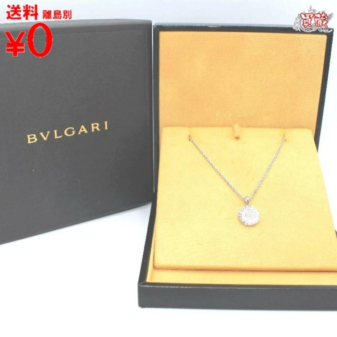 【正規品】【新古品】【新品仕上げ済み】　
BVLGARI BVLGARI ブルガリ ブルガリ　
パヴェダイヤ ネックレス 　
ペンダント K18 WG　
ホワイトゴールド 　ダイヤモンド　
【買蔵】