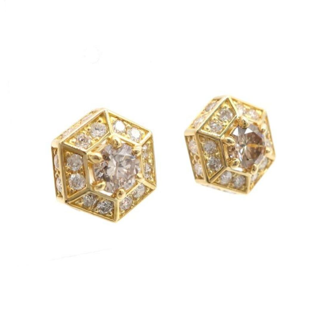 【正規品】【新古品】【未使用品】 
ダイヤモンド ピアス 1.2ct　
K18 イエローゴールド YG 　
アクセサリー ジュエリー　
 レディース　
【買蔵】