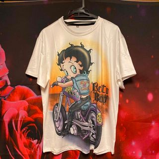 新品タグ付き♦️ベティちゃん Betty Boop 小豆色パーカー