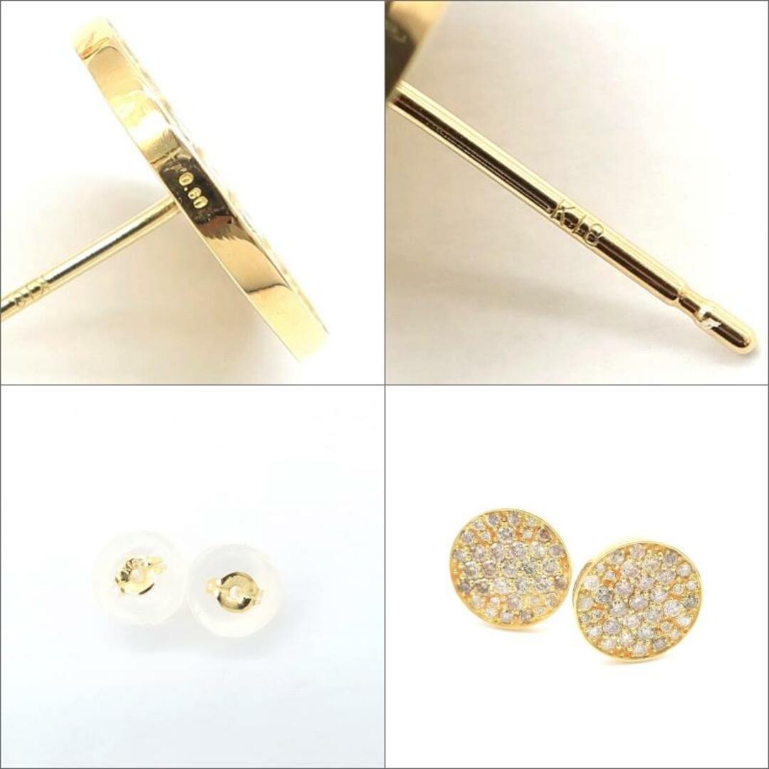 【正規品】【新古品】【未使用品】 
ダイヤモンド ピアス 1.2ct　
K18 イエローゴールド YG 　
ジュエリー 鑑別書　
 レディース　
【買蔵】