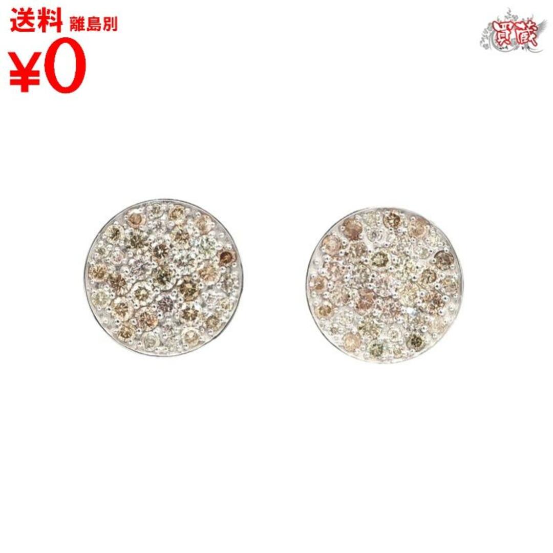 【正規品】【新古品】【未使用品】 
ダイヤモンド ピアス 1.2ct　
K18 ホワイトゴールド WG 　
ジュエリー 鑑別書　
 レディース　
【買蔵】