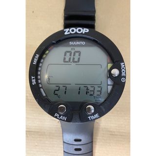 SUUNTO - suunto ZOOP ダイビングコンピュータ 中古 ブラックの通販 by