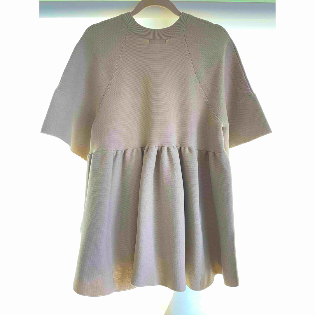 完売【CLANE】BALLOON GATHER KNIT TOPS