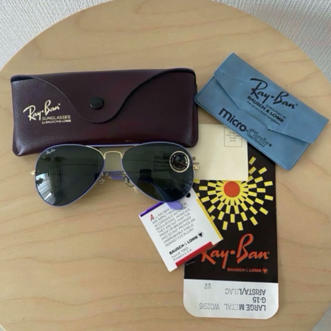 希少ヴィンテージ RAYBAN B\u0026L砂打美品