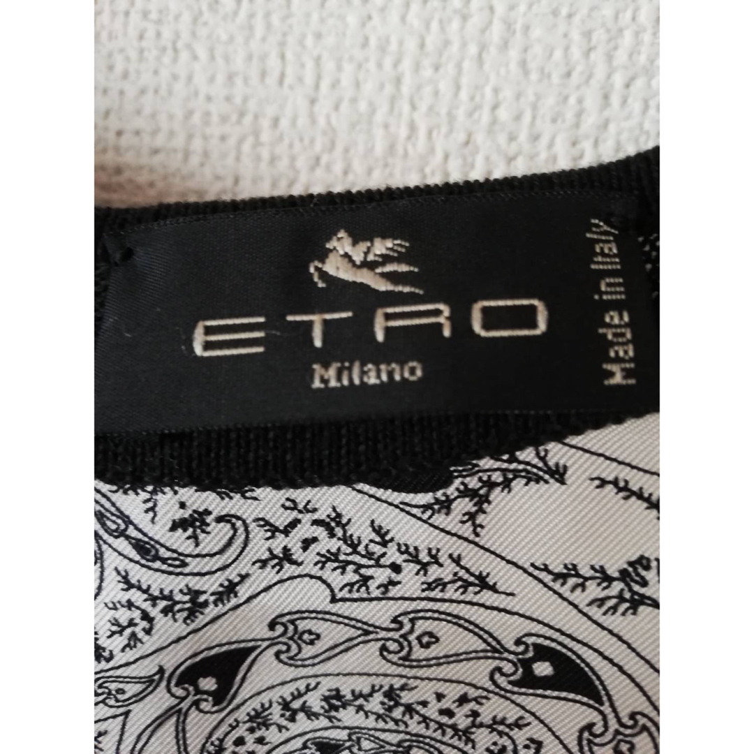 ETRO(エトロ)のETRO ノースリーブ トップス イタリー レディースのトップス(カットソー(半袖/袖なし))の商品写真