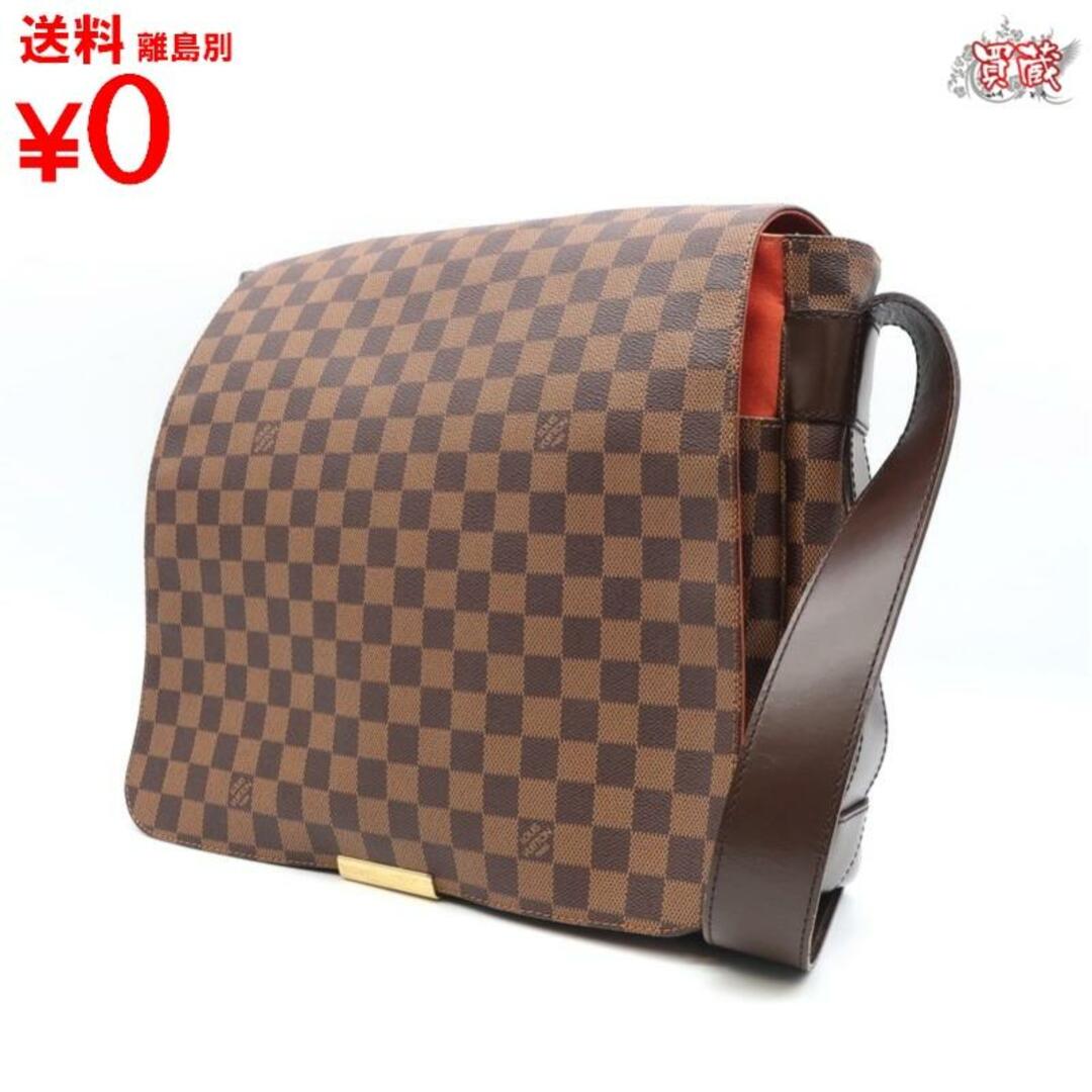 LOUIS VUITTON ルイヴィトン　
バスティーユ N45258　
ダミエ エベヌ ショルダーバッグ　
【正規品】　
【買蔵】