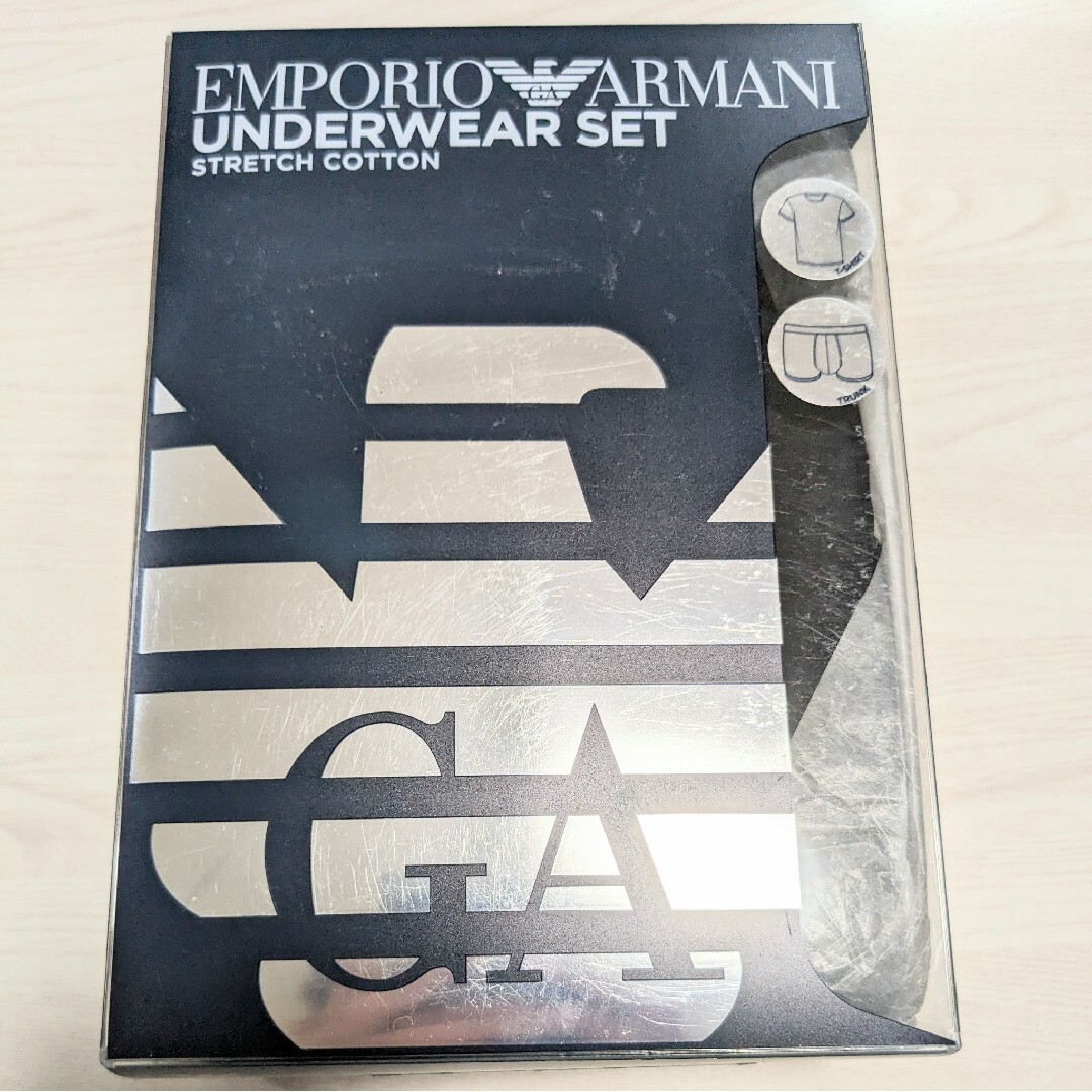 Emporio Armani(エンポリオアルマーニ)のEMPORIO ARMANI ボクサーパンツ Tシャツ 54075164 S メンズのトップス(Tシャツ/カットソー(半袖/袖なし))の商品写真