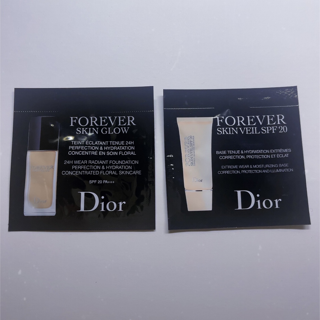 Dior(ディオール)のDior フォーエバー ファンデーション・下地 サンプルセット コスメ/美容のキット/セット(サンプル/トライアルキット)の商品写真