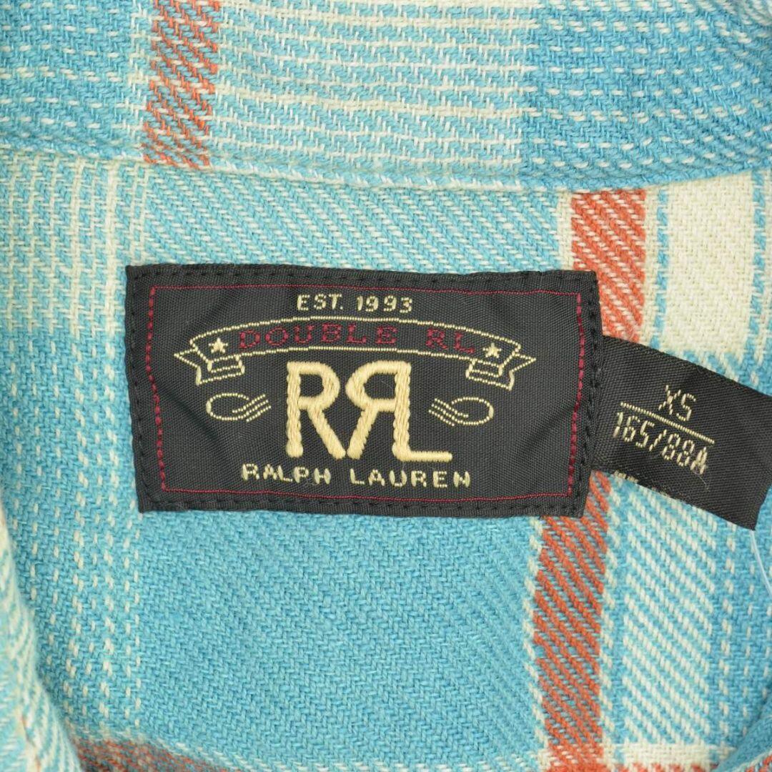RRL(ダブルアールエル)の【RRL】782529689001 チェックウエスタンネル長袖シャツ メンズのトップス(シャツ)の商品写真