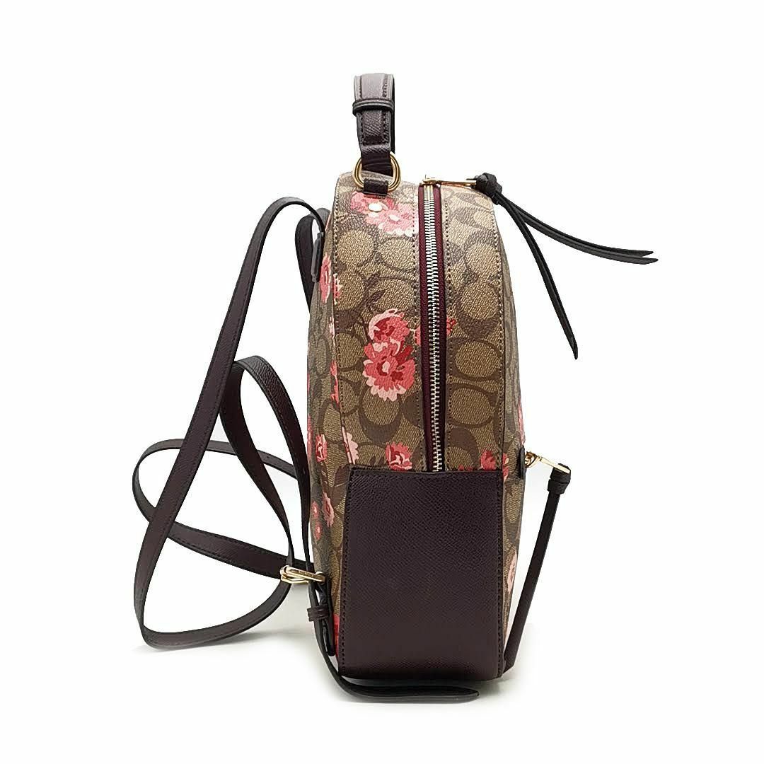 超美品 コーチ COACH リュック ジョーダン 花柄 03-23071603 | www