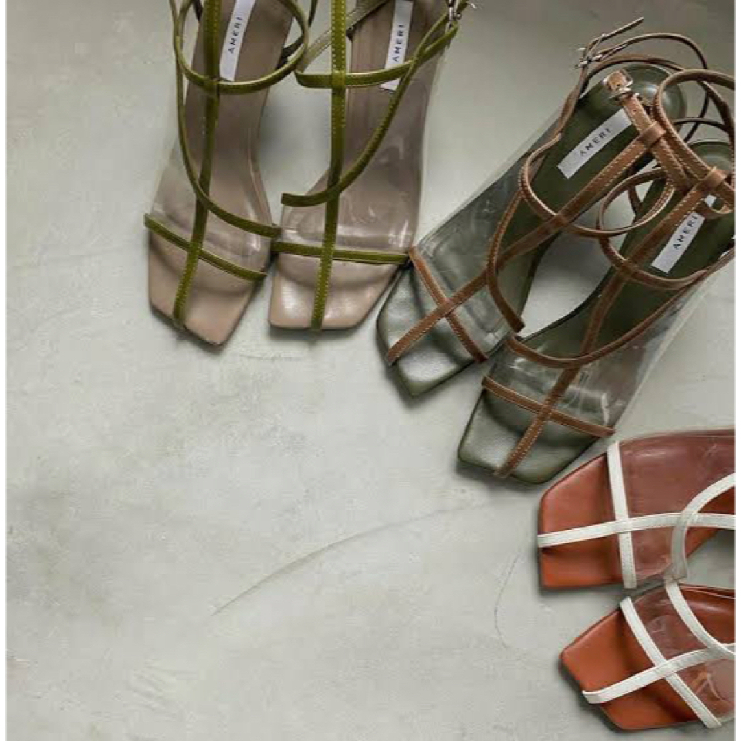 Ameri VINTAGE - AMERI MEDI CLEAR STRINGS UPPER HEELの通販 by