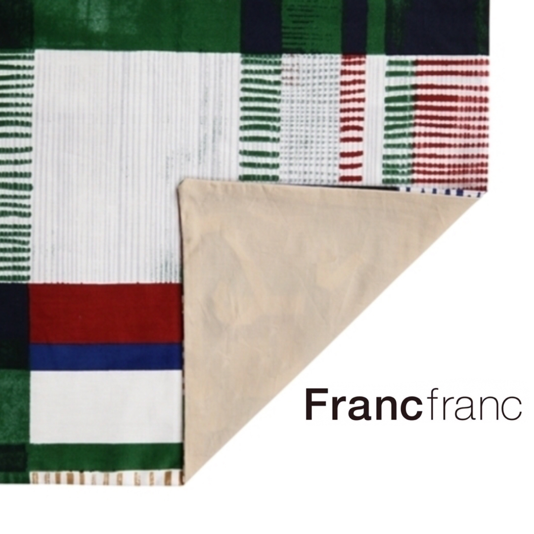 Francfranc(フランフラン)の❤新品 フランフラン モーデン 掛け布団カバー【レッド】【ダブルサイズ】❤ インテリア/住まい/日用品の寝具(シーツ/カバー)の商品写真