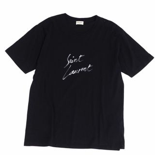 SAINT LAURENT PARIS サンローランパリ 21SS フラワープリントショートスリーブシャツ 花柄総柄半袖シャツ ブラック/レッド 638555Y01FB