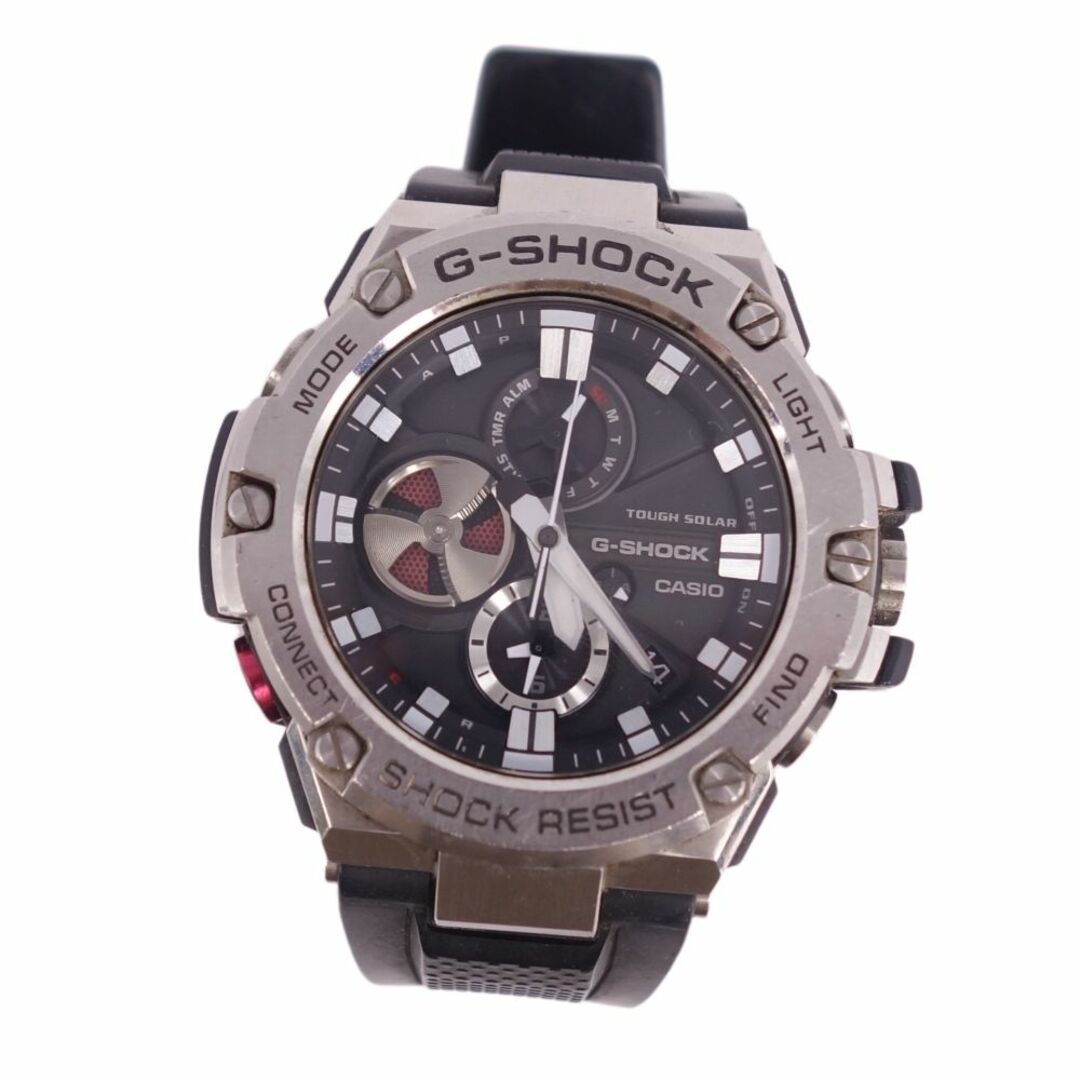 カシオ Gショック CASIO G-SHOCK GST-B100-1AJF G-STEEL Gスチール 時計 ウォッチ メンズ シルバー/ブラック