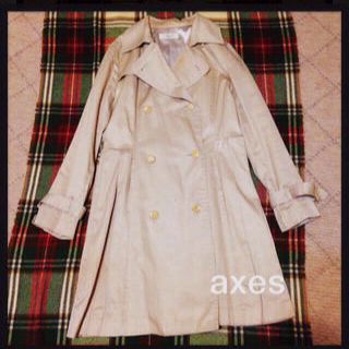 アクシーズファム(axes femme)のaxes コート(トレンチコート)