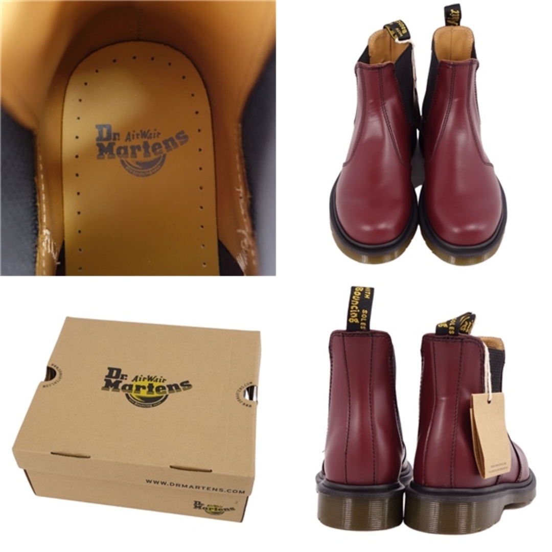 Dr.Martens(ドクターマーチン)の未使用 ドクターマーチン Dr.Martens ブーツ 2976 サイドゴア チェルシーブーツ カーフレザー 本革 シューズ 靴 レディース UK4(23cm相当) ボルドー レディースの靴/シューズ(ブーツ)の商品写真