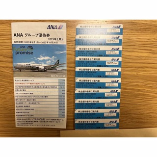 エーエヌエー(ゼンニッポンクウユ)(ANA(全日本空輸))のANA 株主優待券　10枚セット(その他)